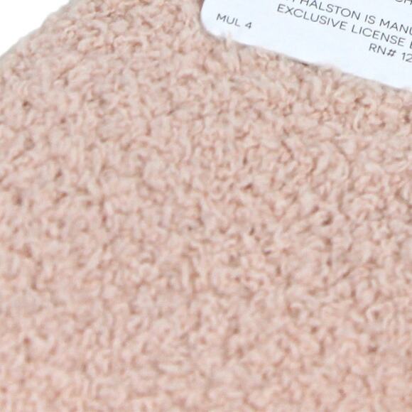 Halston Women's Plush Short Socks 3 Pairs Soft Blush Mauve Pink & Cream NEW - Picture 6 of 7